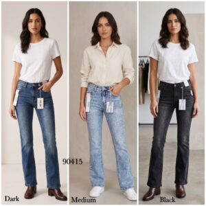 Jeans Marca Wax Strech Bootcut - Corte Bota