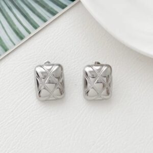 Aretes Acero "Francis"